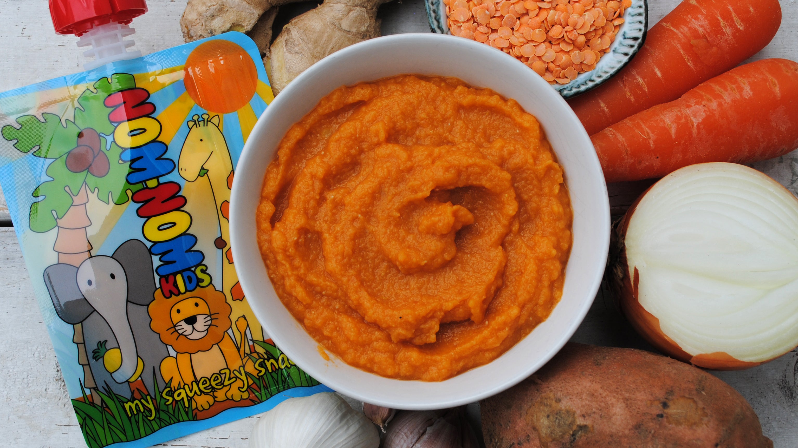 Fragrant Sweet Potato Daal - By Louisa Foti