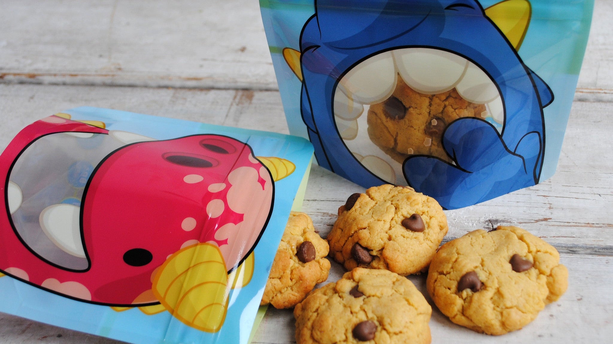 Protein packed choc chip cookies