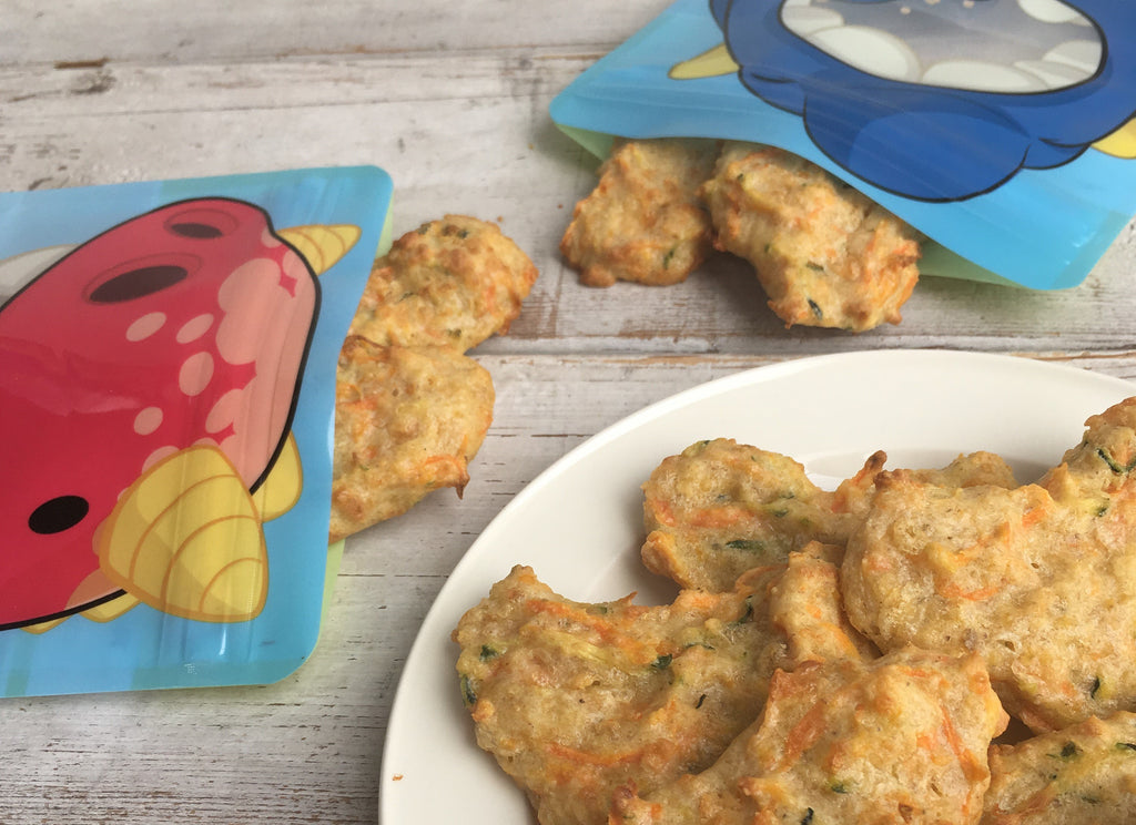 Carrot and Courgette Cheesy Bites