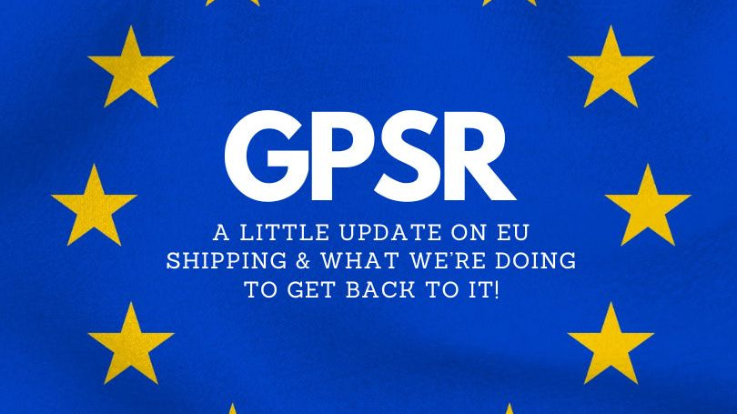 Shipping to the EU is temporarily suspended
