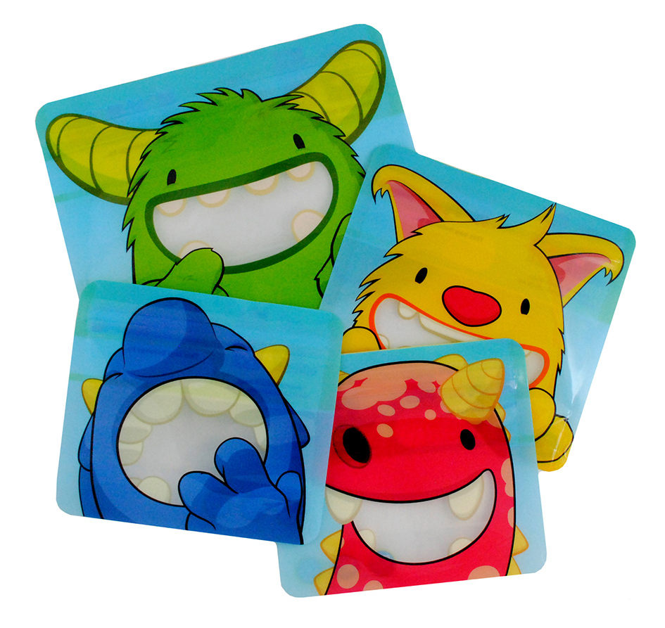 Nom Nom kids reusable snack monster pouches
