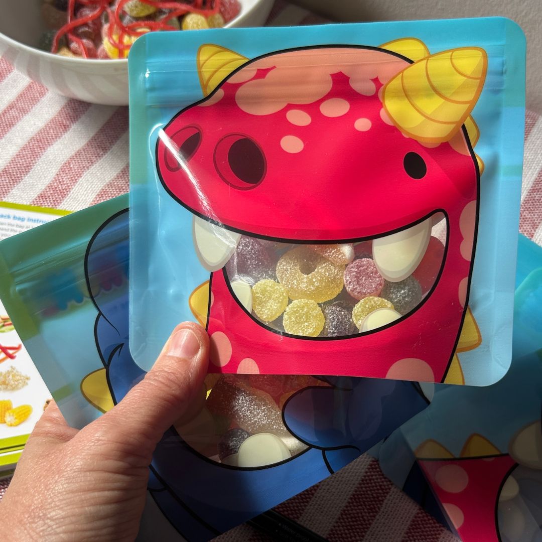 party bags filled with sweets