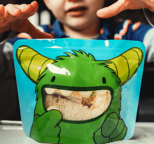 Nom Nom kids sandwich bag