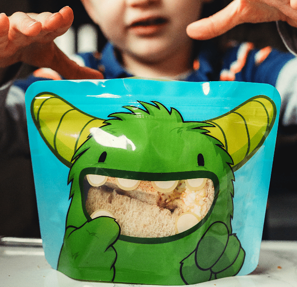 Nom Nom kids sandwich bag