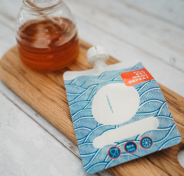 wave pouch and honey