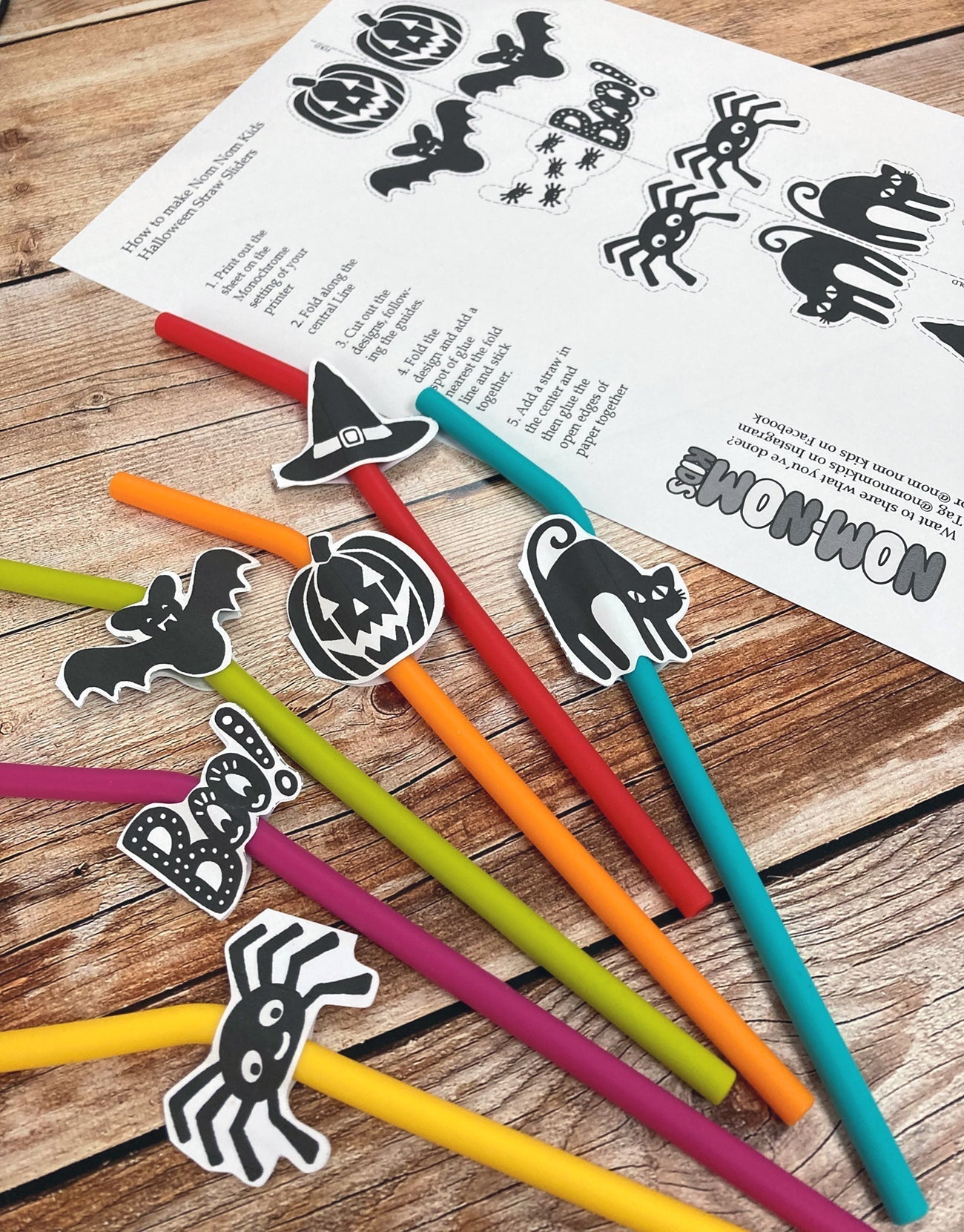 Halloween Straws