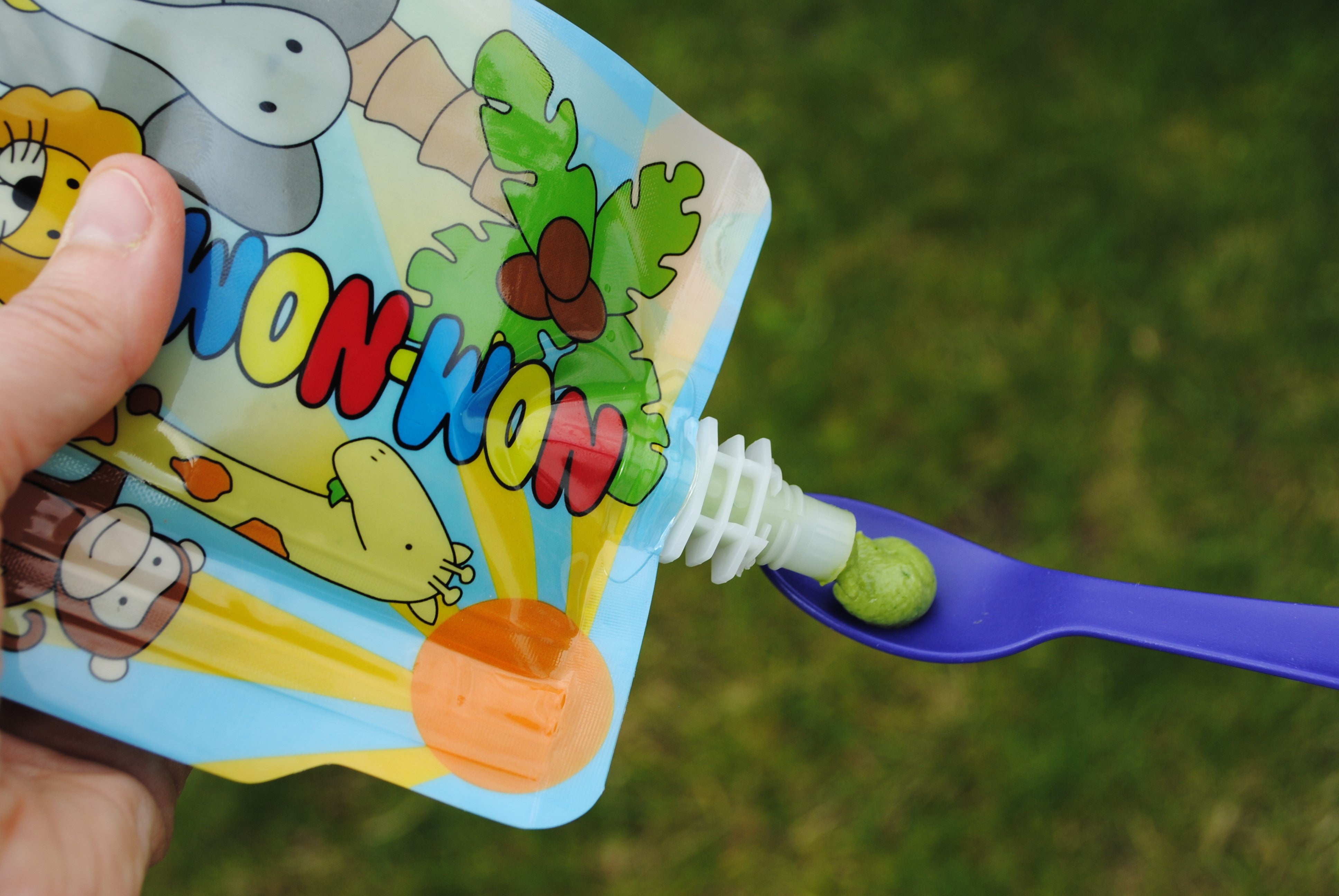 Chicken Avocado and spinach Puree