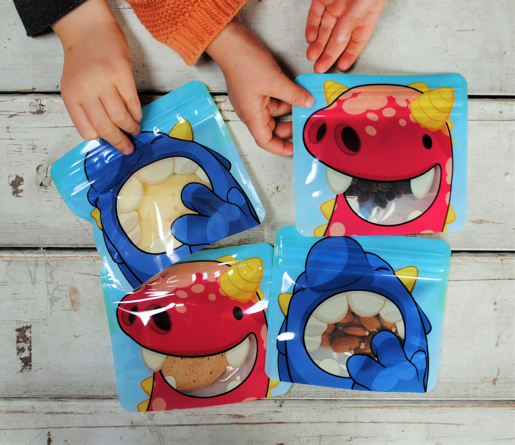 Nom Nom Kids Snack Bags are here