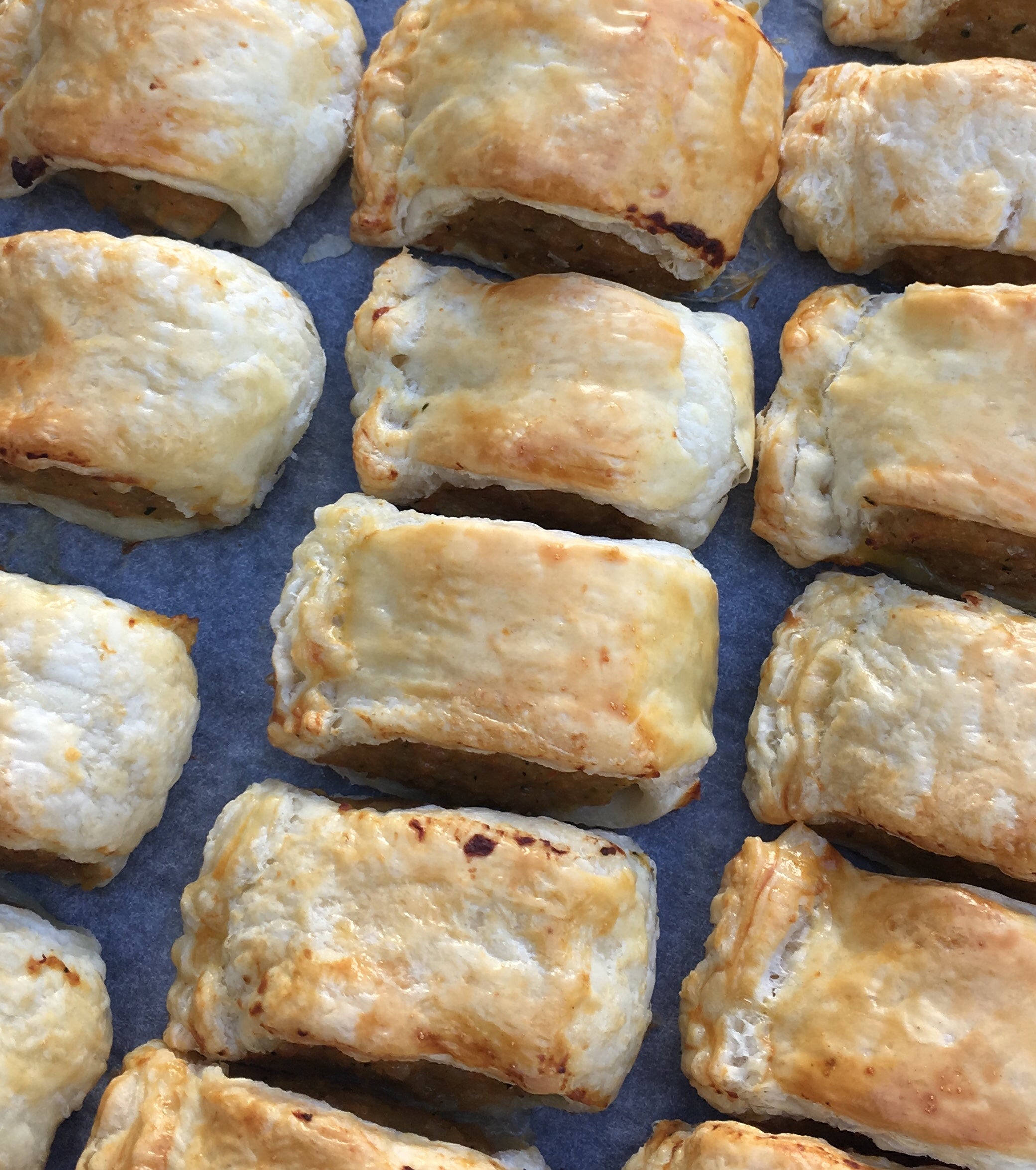 Veggie Packed Sausage Rolls