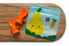 little nom nom silicone pouch spoon and travel bag