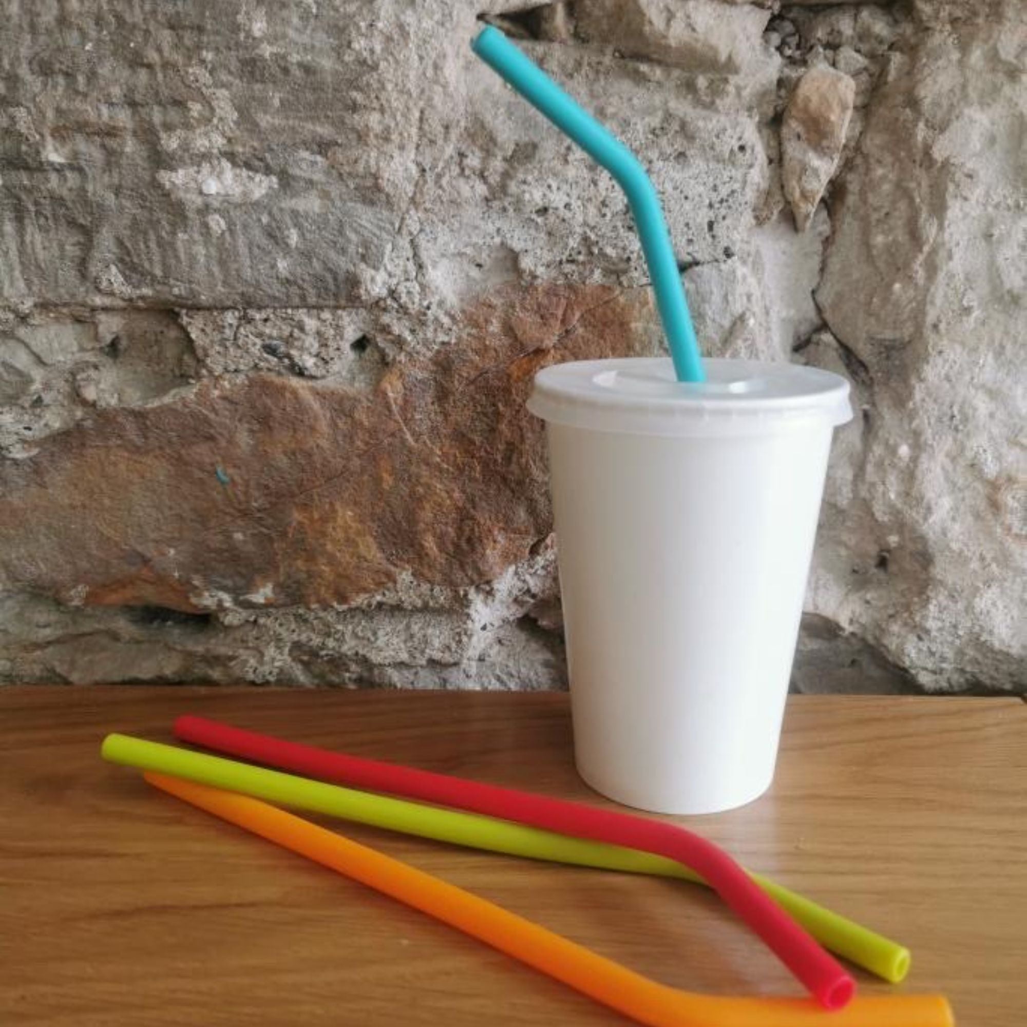 Nom Nom kids reusable silicone straws 