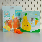 silicone pouch spoons with the storage bag and packaging