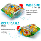 nom nom kids reusable pouches features