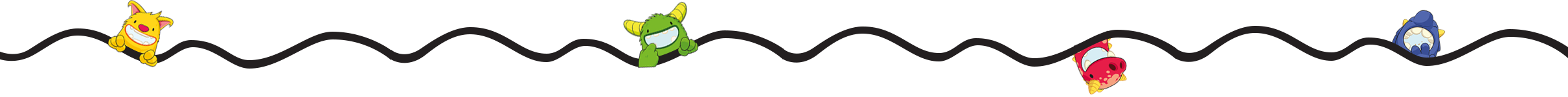 Nom Nom kids monsters 