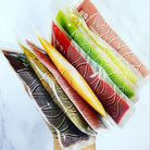 Nom Nom kids reusable ice pops with different flavour homemade filling