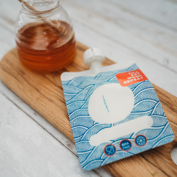 wave pouch and honey