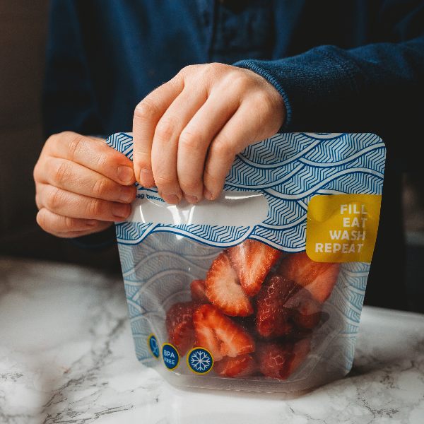 Reusable online snack bags
